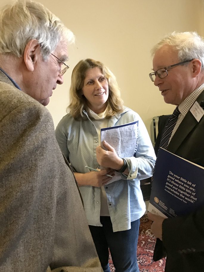 Sam, Julie and Philip WIlliams